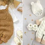 لباس بافتی نوزادی ترند؛ ۱۵ مدل نرم و راحت برای کوچولوهای دوست‌داشتنی