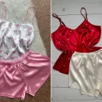 لباس خواب زنانه ساتن؛ ۱۵ طرح مدرن و کلاسیک برای خانم‌های شیک‌پوش