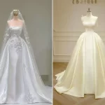 لباس عروس پرنسسی شیک؛ ۱۵ عکس شیک و جذاب برای عروس‌های خاص