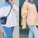 مانتو شومیزی با کلاس زنانه؛ ۱۵ عکس جدید از مدل‌های شیک و تابستانی