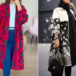 مانتو شیک و بلند طرحدار؛ ۱۵ مدل خاص برای استایل شیک و روزمره تابستونی