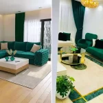 مبلمان سبز زیبا و شیک؛ ۱۵ مدل مناسب خانه برای فضای مدرن و دلنشین