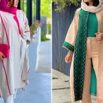 مدل مانتو بلند و مدرن؛ ۱۵ مدل جذاب برای استایل روزمره خانم‌ها