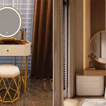 میز آرایش لوکس و جدید؛ ۱۵ مدل کلاسیک و مدرن برای دکوراسیون شیک