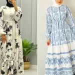 پیراهن بلند خوش فرم زنانه؛ ۱۵ عکس از جدیدترین استایل‌ها برای مهمانی‌های خاص