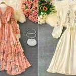 پیراهن دامن کلوش زنانه جدید؛ ۱۵ مدل شیک و راحت برای خانم‌های خوش‌سلیقه