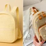 کوله پشتی مینیمال بافتنی؛ ۱۵ مدل شیک و کاربردی برای استفاده روزمره