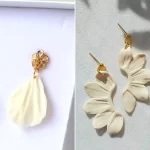 گوشواره خمیری مجلسی؛ ۱۵ مدل شیک و سبک مناسب برای مجالس خاص