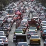 ترافیک سنگین در محورهای منتهی به مازندران