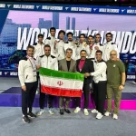 تیم ملی تکواندو مردان ایران نائب قهرمان جهان شد