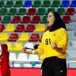 سلام نظامی و سجده شکر دختران هندبال ایران+فیلم سلام نظامی و سجده شکر دختران هندبال ایران+فیلم