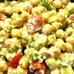 طرز تهیه سالاد نخود رژیمی با لیمو ترش و شوید