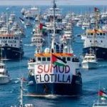 اولین کشتی ناوگان الصمود به آب های غزه رسید – سلام نو