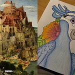 بهترین نقاشی + نمونه های فوق العاده از زیباترین نقاشی های روز دنیا