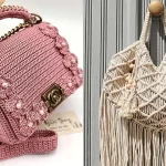 مدل کیف بافتنی با نخ مکرومه + کیف بافتنی با زیبایی شگفت انگیز مدل کیف بافتنی با نخ مکرومه + کیف بافتنی با زیبایی شگفت انگیز