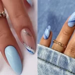 مدل لاک ابی پاستیلی + این رنگ به ناخن هات خیلی جلوه میده مدل لاک ابی پاستیلی + این رنگ به ناخن هات خیلی جلوه میده