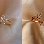 انگشتر طلا زیبا و خاص؛ ۱۵ عکس الهام‌بخش از طراحی‌های مدرن و خاص ایرانی