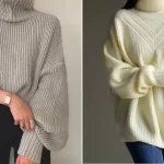 بلوز بافت شیک و زیبا؛ ۱۵ مدل متنوع و راحت برای داشتن استایل پاییزی