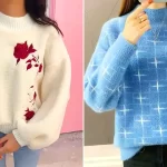 بلوز بافتنی خوش دوخت؛ ۱۵ عکس شیک برای استایل زمستانی با جذابیت خاص