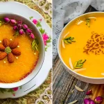 تزئین شله زرد نذری؛ ۱۵ مدل خیره‌کننده طرح‌های زیبا ویژه مراسم معنوی