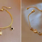 دستبند طلا خاص و زیبا؛ ۱۵ مدل شیک و زیبا برای استایل روزمره و مهمانی