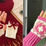 دستکش بافتنی دخترانه؛ ۱۵ عکس جذاب شیک برای استایل زمستانی متفاوت و خاص