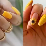 مدل ناخن زرد شیک؛ ۱۵ ایده جذاب و خاص برای زیبایی منحصر به فرد
