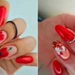 مدل ناخن قرمز؛ ۱۵ عکس جذاب و خیره‌کننده برای استایل روزمره شما