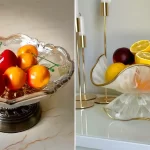 میوه خوری شیشه ای جدید؛ ۱۵ مدل خیره‌کننده برای میز ناهارخوری شیک