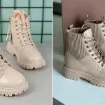 نیم بوت کرمی دخترانه؛ ۱۵ مدل جذاب پاییزی برای استایل شیک و مدرن