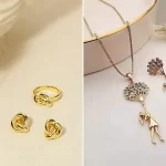 نیم ست طلا؛ ۱۵ مدل جذاب برای استایل شیک و انتخاب به‌روز شما