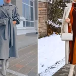 پالتو بلند و خاص زنانه؛ ۱۵ مدل متفاوت برای کمد خانم‌های مدرن و شیک