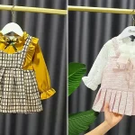 پیراهن بچه گانه پاییزی؛ ۱۵ عکس جذاب با طرح‌های مدرن و پاییزی خاص