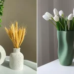 گلدان سفالی فانتزی؛ ۱۵ مدل جذاب و شیک برای دکوراسیون منزل