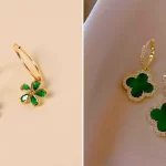 گوشواره زمرد طلا؛ ۱۵ مدل خیره‌کننده با طراحی لوکس و منحصر به فرد زنانه