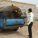 توقیف ۱۴ وانت نیسان حامل سوخت قاچاق در هرمزگان: ضربه محکم پلیس امنیت اقتصادی به قاچاقچیان