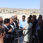 بازدید معاون رئیس جمهور از پروژه آبرسانی مشترک ایران، ژاپن و سازمان ملل در چابهار