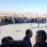 مراسم خاکسپاری امید سرلک / شعارهایی که سعی کردند مراسم را به حاشیه ببرند! + فیلم