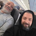 عکس عجیب بهرام رادان و امیر جعفری در هواپیما – سلام نو