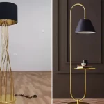 آباژور کنار سالنی مدرن؛ ۱۵ مدل خاص برای سالن‌های لوکس و دکوراسیون امروزی