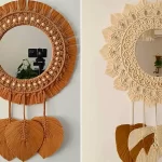 آینه دیواری مکرومه؛ ۱۵ مدل خاص و مدرن از ترندهای ۲۰۲۵ برای طراحی داخلی