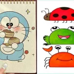 ایده نقاشی پینترستی + کیوت ترین نقاشی های مینیمال و فانتزی بچگانه پینترستی ایده نقاشی پینترستی + کیوت ترین نقاشی های مینیمال و فانتزی بچگانه پینترستی