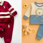 بلوز شلوار شیک نوزادی؛ ۱۵ مدل زیبا و راحت برای استایل روزمره کودک