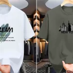 تیشرت اسپرت زیبا؛ ۱۵ مدل گرافیکی ساده مناسب تیپ دانشجویی و خیابانی