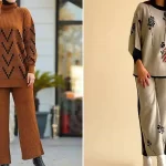 ست بافت پوشیده مهمانی زنانه؛ ۱۵ ایده جذاب برای استایل شیک و راحت خانمها ست بافت پوشیده مهمانی زنانه؛ ۱۵ ایده جذاب برای استایل شیک و راحت خانمها