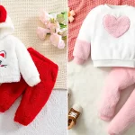 ست دو تیکه تدی بچه گانه؛ ۱۵ مدل جذاب برای کوچولوی خوش‌استایل زمستانی