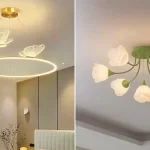 لوستر فانتزی اتاق خواب؛ ۱۵ عکس از جدیدترین طراحی‌های مدرن و مینیمال شیک