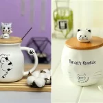 ماگ درب دار سرامیکی فانتزی؛ ۱۵ مدل جذاب و خاص برای دکوراسیون و استفاده روزانه