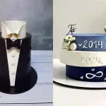 مدل کیک مردانه + جذاب ترین کیک تولد خامه ای مردانه برای سوپرایز کردن همسر و پسر