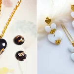 نیم ست رزین دست ساز؛ ۱۵ ایده رنگی ترند برای استایل دخترانه